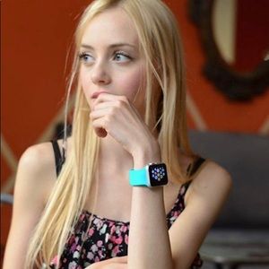 Apple Watch Band 38 mm Soft Silicone Replacement